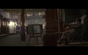 Pink doing what he would be doing in the future.