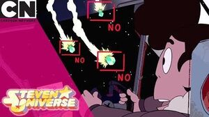 Steven Universe Space Battle with Emerald Cartoon Network