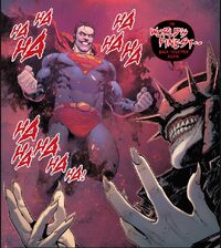 The Batman Who Laughs with Jokerized Superman