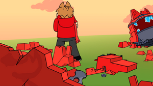 two red evil characters, who would win? : r/Eddsworld