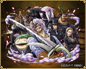 CP9 in the One Piece Treasure Cruise.