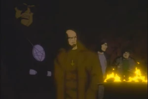 The reverend with Earl and Donnie.