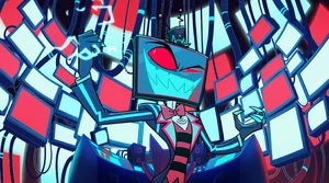 Vox preparing to access his control panel during 'Stayed Gone'.