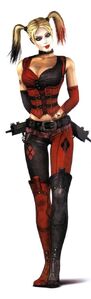 Harley Quinn in Batman Arkham City.