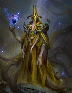 Hastur (Daniel Kamarudin).jpg (331 KB) Hastur with celestial bodies in hand.
