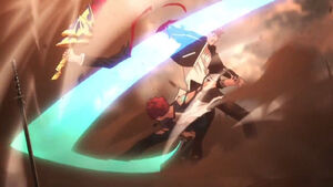 Shirou Slice off Gilgamesh's Arm