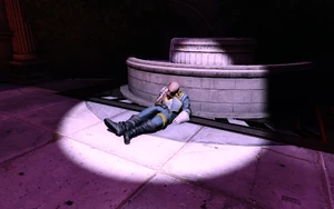 Slate's corpse (player-determined).