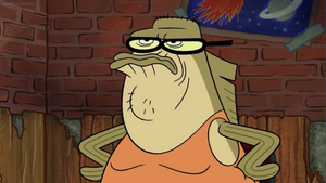 Bubble Bass in a frumpy mood.