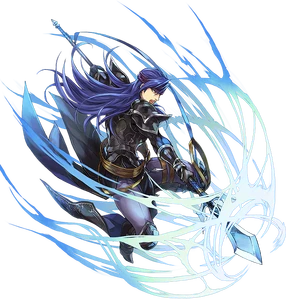 Galle's portrait when executing a Special attack in Fire Emblem Heroes.