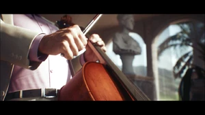 Delgado's death depicted in HITMAN (2016).