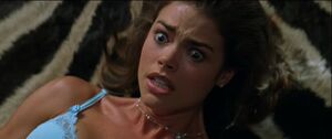 Kelly as she's about to be shot by Ray, much to her horror.