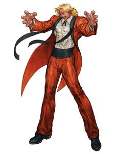 Rugal Bernstein in Capcom vs SNK (Capcom Groove)