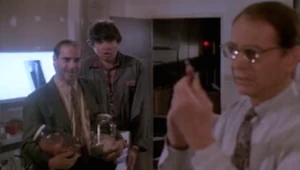 Harvey and Vernon with their boss Dr. Varnick.