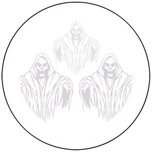 Symbol of the Well of Souls, a black Númenórean sorcerer spell that transform enemies into barrow wights.