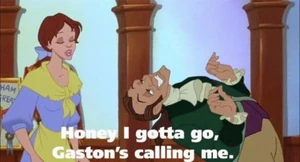 Count Grisham flirting with Polly