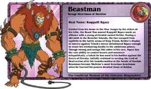 Beast-Man's Profile.
