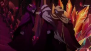 BarianWorld.jpg (207 KB) Mizar is stopped from attacking Vector.