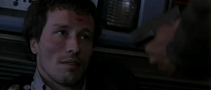 Korda finally being arrested by a vengeful Scott.