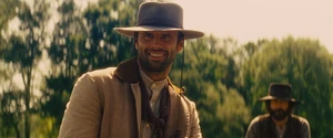 Crash harrassing Django "I'm gonna go walkin' in the moonlight with you"