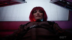 Izel meeting Fitz and Simmons.