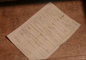 Jimmy's birth certificate.