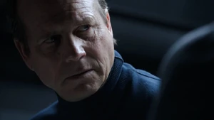 Garrett admitting to Ward that he's dying of organ failure.