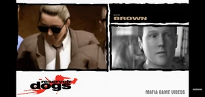 Mr. Brown in the video game.