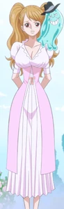 Pudding's third outfit during the Whole Cake Island Arc.