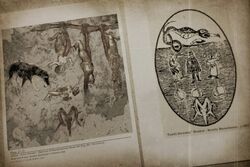 These pages shows images of Bagul, his symbols, and his involvement in history.