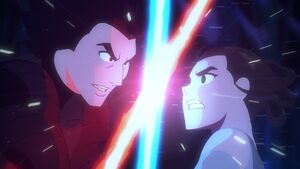 Kylo and Rey - Galaxy of Adventures