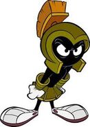 Marvin the Martain as Martian Commander X-2 in Duck Dodgers