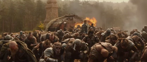 The other Maurauders surrendering after Thor kills the Kronan.
