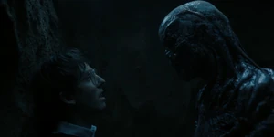 Vecna face-to-face with his prey.