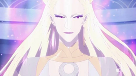 Selemene glowing face