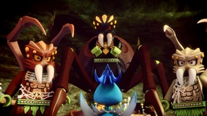 Spinlyn, Spider Soldiers & Plovar.png (509 KB) Spinlyn talking to Plovar