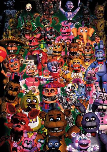 Funtime Animatronics, Villains Wiki