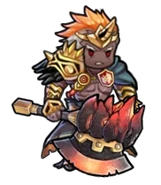 Helbindi's sprite of Fire Emblem Heroes.