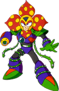 Plant Man's artwork of Mega Man 6.
