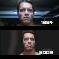 The face of the 1984 T-800 as it was used for the T-RIP.