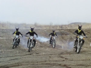 Black Satan Combatmen 3.jpg (73 KB) Black Satan Combatants on motorbikes.