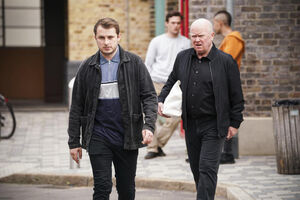 Phil attempts to comfort Ben after discovering that his son was raped by Lewis (2022).