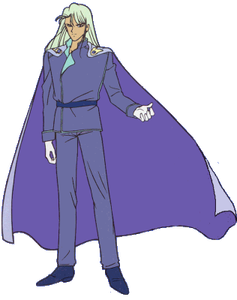 Kunzite as he appeared in the first anime.