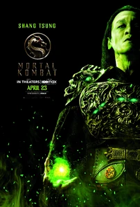 Shang Tsung's promotional movie poster.