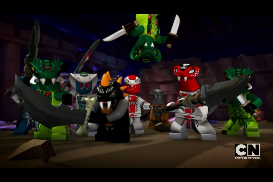 Lego ninjago sales serpentine army