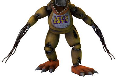 Withered Chica was the first being to be created by Withered Bonnie, which is why she says I was the first. I have seen everything. in UCN. : r/WitheredBonnism