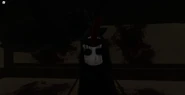 Kazeko in a jumpscare.