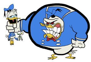 Donald Duck S Raw Anger Villains Wiki Fandom