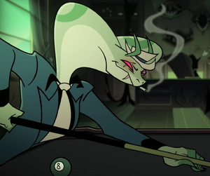 Cobra-like demon.
