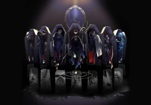 Illustration of Azul in the Website BG