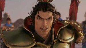 Dynasty Warriors 9 - Lu Bu's death scene.